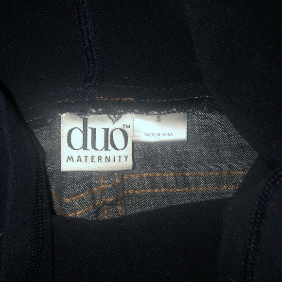 Duo Maternity Sz Small Full Panel Jeans - Picture 3 of 8